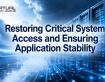 Restoring Critical System Access and Ensuring Application Stability | Case Study